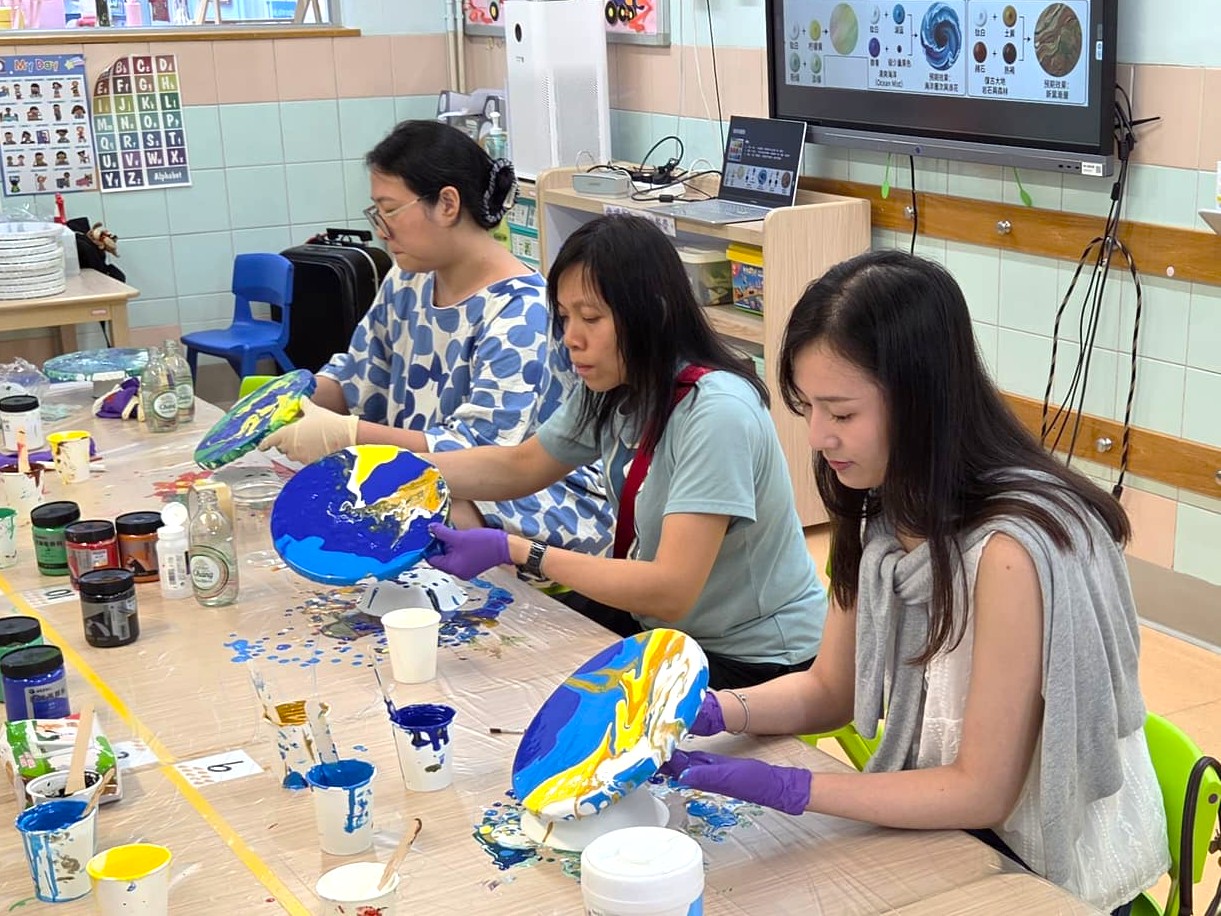 博愛「家．友」計劃—家長藝術工作坊(流體畫) The Pok Oi Hospital Home & Friend Project—Parents’ Art Workshop (Fluid Painting) (25-26)